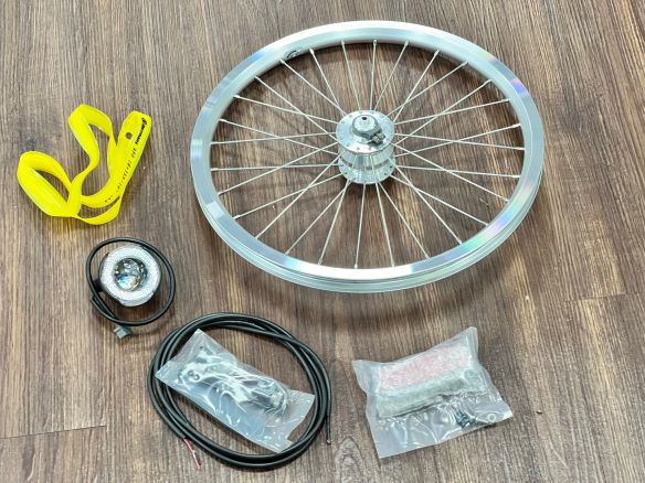 Brompton Umrüstsatz auf Beleuchtung mit Nabendynamo C/P Line