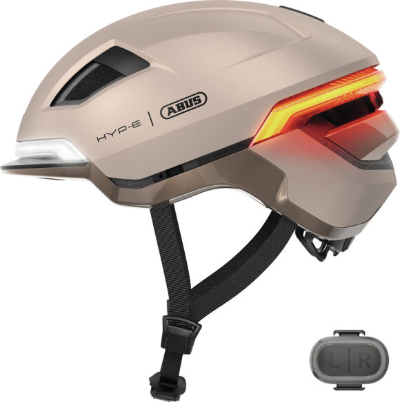 Abus HYP-E Smart Helm - Champagne Gold S / 51-55cm