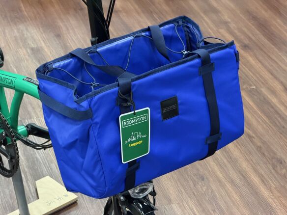 Brompton Borough Basket Einkaufstasche Large Blau