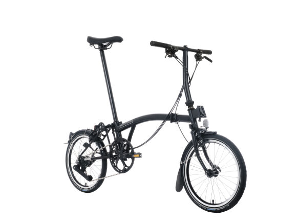 Brompton C Line 12-Gang Matt Black Tiefer Lenker
