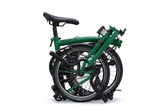 Brompton C Line 4-Gang Racing Green Hoher Lenker