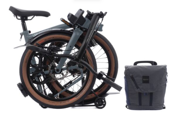 Brompton Electric G Line Lake Grey S-Lenker