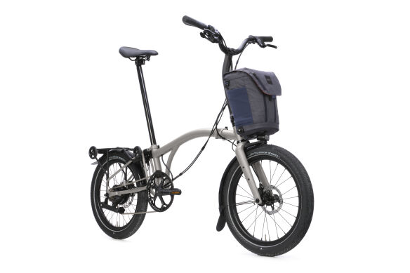 Brompton Electric G Line City+ Traildust White