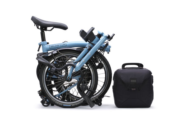 Brompton Electric C Line (ab 13,8 kg) Cloud Metallic H-Lenker
