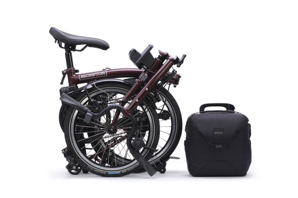 Brompton Electric C Line (ab 13,8 kg) Plum Red H-Lenker
