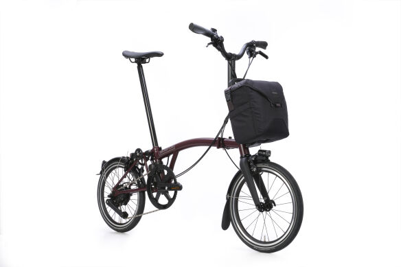 Brompton Electric P Line (ab 12,5 kg) Plum Red H-Lenker