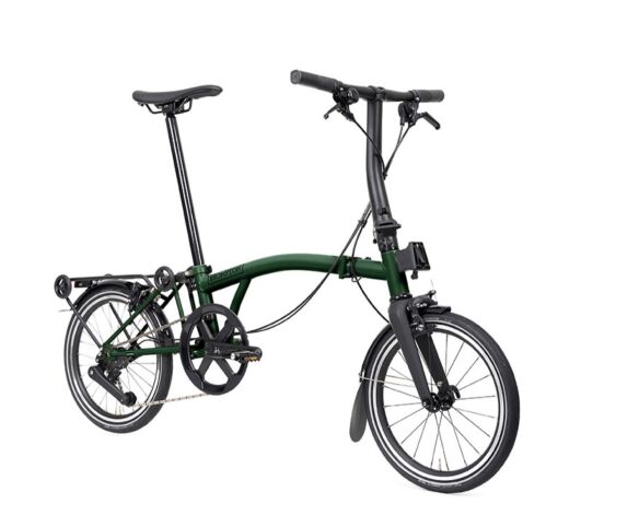Brompton New P Line 4-Gang Racing Green S-Lenker