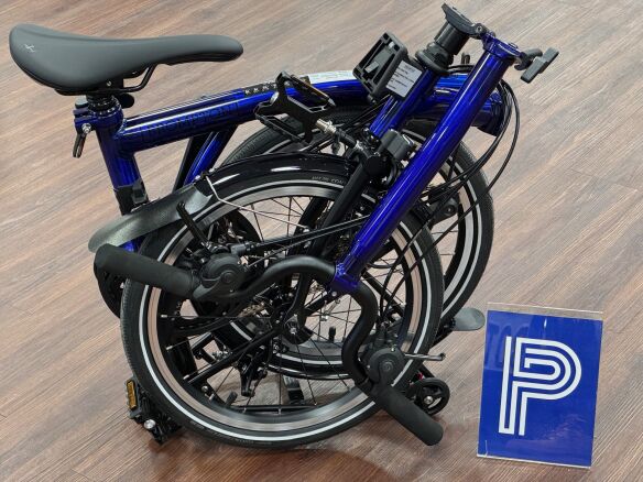 P Line 12-Gang Bolt Blue Lacquer S-Lenker