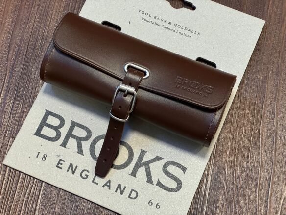 Brooks Original Challenge Toolbag 0,5L Leder Satteltasche Braun
