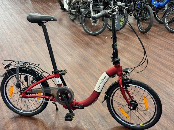 Dahon Ciao i7U Rot Tiefeinsteiger mit Licht und Rücktrittbremse