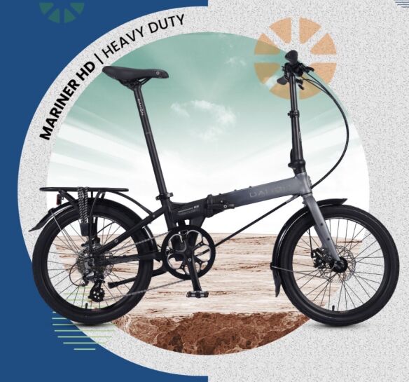 Dahon Mariner HD Heavy Duty Schwarz(bis 150kg)