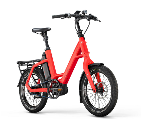 QiO EINS P-R E-Rohloff Imola Red Matt 800 Wh