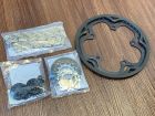 Service Kit Set 6 Gang Kettenblatt Kette Ritzel (schwarz)