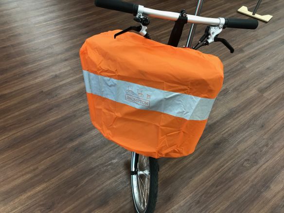 Brompton Regenhülle Orange (small)