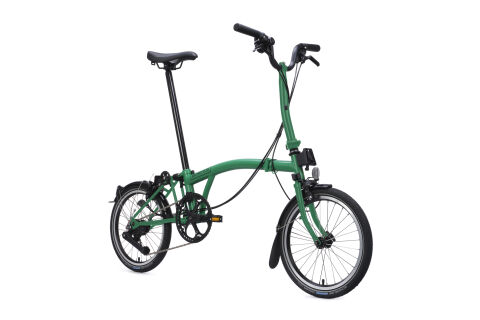 Brompton C Line 12-Gang Palm Green M-Lenker