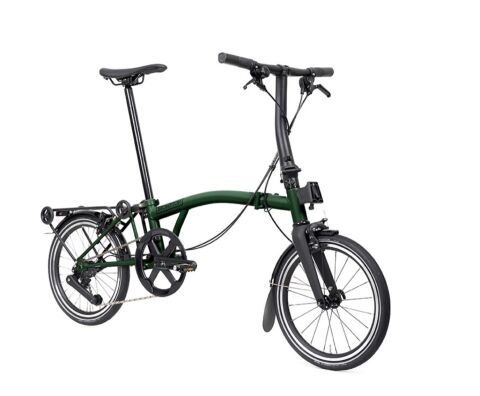Brompton New P Line 4-Gang Racing Green S-Lenker