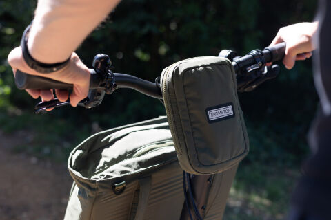 Brompton Zip Pouch Olive Green