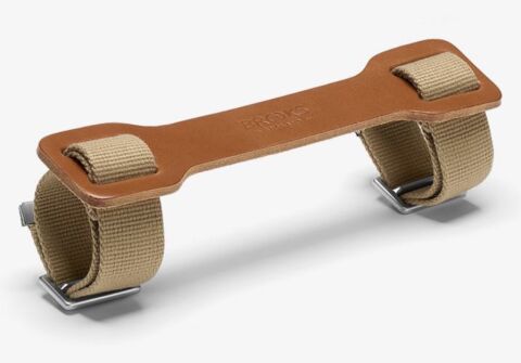 Brooks Tragehilfe für Brompton Handgriff Leder Honey Braun