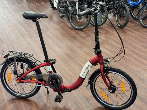 Dahon Ciao i7U Rot Tiefeinsteiger mit Licht und Rücktrittbremse