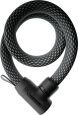 Abus Yarnit 4004K Seilschloß mit Kette 110 cm Schwarz
