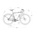 The Bastille Full Size Faltrad - Flat Bars 7-Gang Nexus