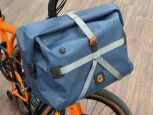 Brompton Borough WP Roll Top Large G Line Navy Grey