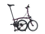 Brompton C Line 12-Gang Amethyst Lacquer Tiefer Lenker