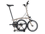 Brompton C Line 12-Gang Dune Sand Hoher Lenker