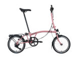 Brompton C Line 12-Gang Flamingo Pink Hoher Lenker
