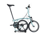 Brompton C Line 12-Gang Turkish Green Tiefer Lenker