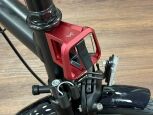 Brompton C Line 12-Gang Matt Black ROT gepimmt