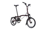Brompton C Line 12-Gang Plum Red Weinrot M-Lenker