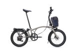 Brompton Electric G Line City+ Traildust White