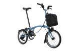 Brompton Electric C Line (ab 13,8 kg) Cloud Metallic M-Lenker