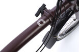 Brompton Electric C Line (ab 13,8 kg) Plum Red M-Lenker