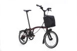 Brompton Electric P Line (ab 12,5 kg) Plum Red H-Lenker
