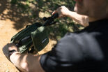 Brompton Zip Pouch Olive Green