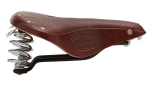 Brooks B67 Leder Sattel mit Federung breit Braun