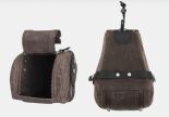 Brooks Isle of Wight Satteltasche Baumwolle gewachst