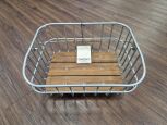 Peckham Low Aluminium Korb Einkaufskorb hinten