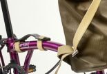 Brooks Tragehilfe für Brompton Handgriff Leder Braun
